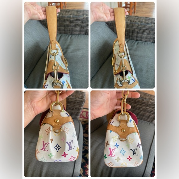 Authentic LOUIS VUITTON Monogram Multi-Color Beverly MM Shoulder Bag - Picture 11 of 17